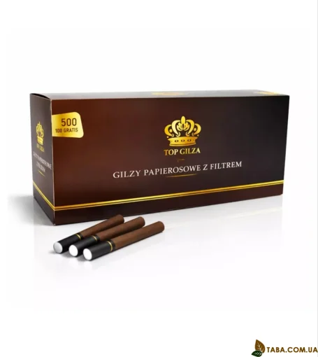 Коричневі гільзи для сигарет TOP GILZA 500 штук